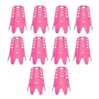10Pcs Golf Mat Tees,Golf Simulator Tees,Practice for Driving Range,Home Compatible with Golf Training,Pink L-JXLGV