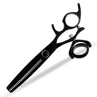 Hair Thinning Scissors 5.5 Inch Japanese 440C Swivel Thumb Hair Shears for Professional Barbers