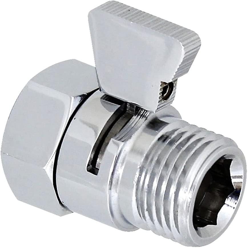 Copper shut-off valve - for Shower Head, to Adjust the Water Temperature easily and not Frequently