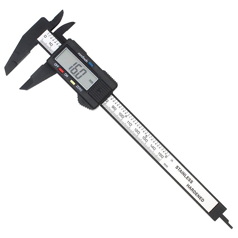 Digital Caliper, 0-6" Calipers Measuring Tool - Electronic Micrometer Caliper With Large Lcd Screen, Electronic Vernier Caliper Auto-off Feature, Inch