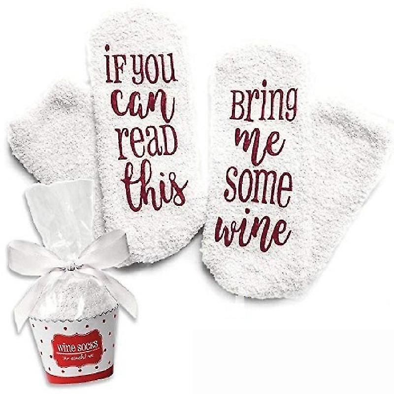If You Can Read This Bring Me Some Tea! - Socks Cupcake Gift Packaging
