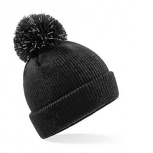 Beechfield Kids Reflective Bobble Beanie