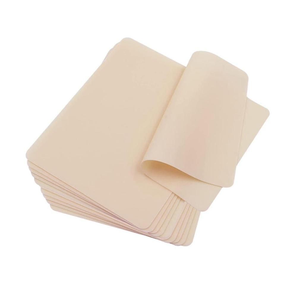 Silikon Boş Dövme Uygulaması -20 adet Dövme Cilt Uygulaması Çift Taraflı 8x6 inç Cilt Dövme Ve