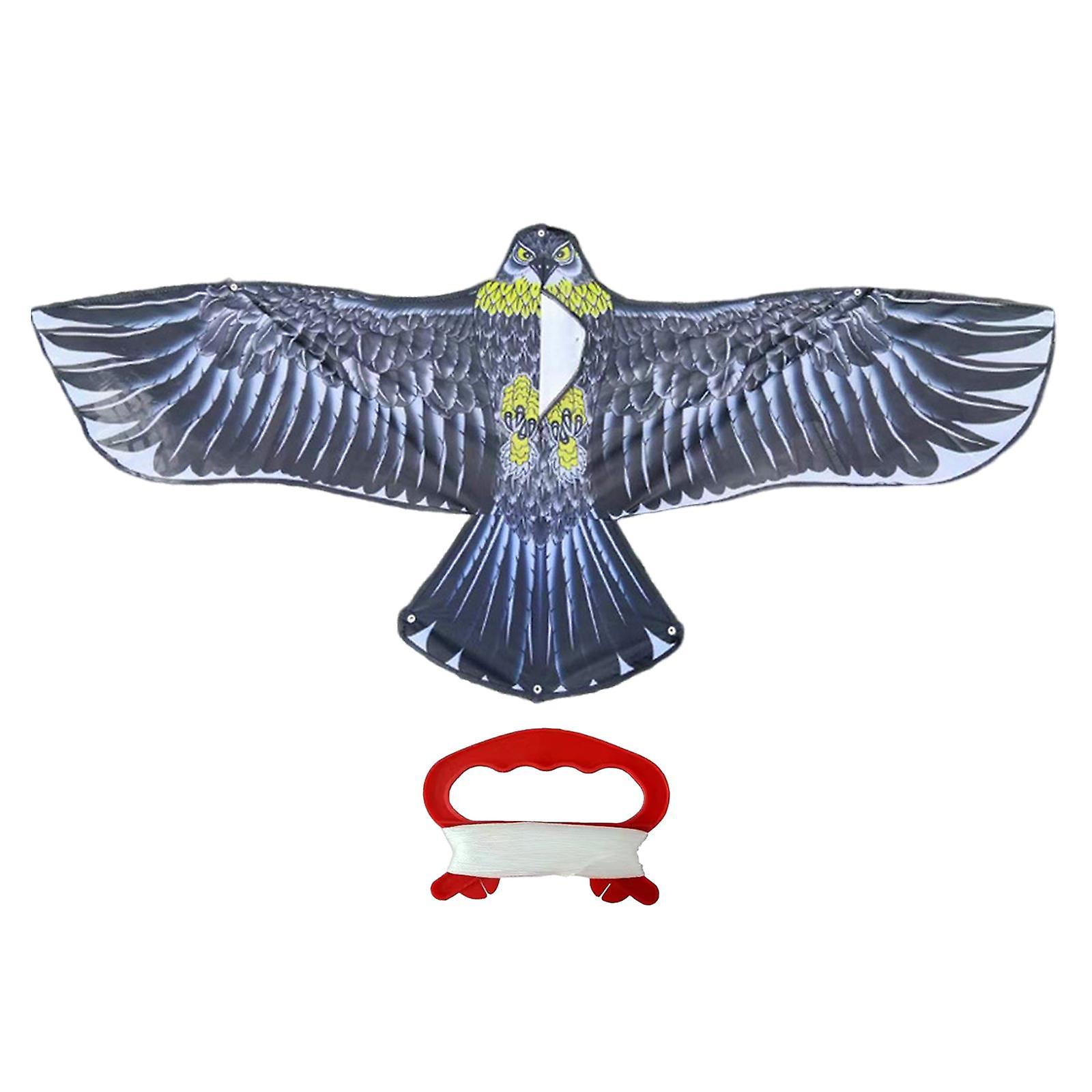 Huge Kites Kites Gift Ripstop Durable with Line for Beginner Gray