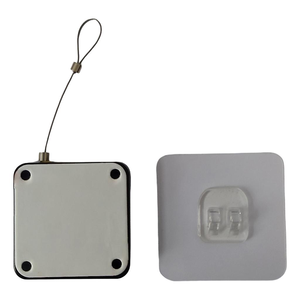 Punch-free Automatic Sensor Door Closer Drawstring Square Retractable Cable Box