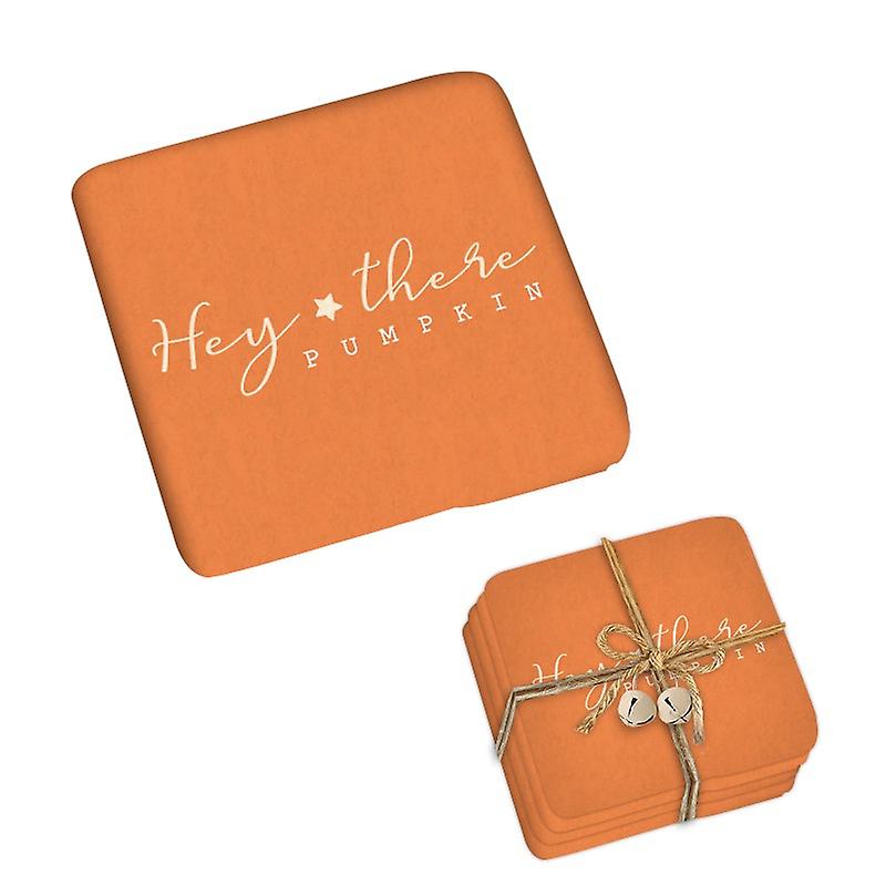 Heaven Sends Set of Four Hey There Pumpkin Halloween Coasters