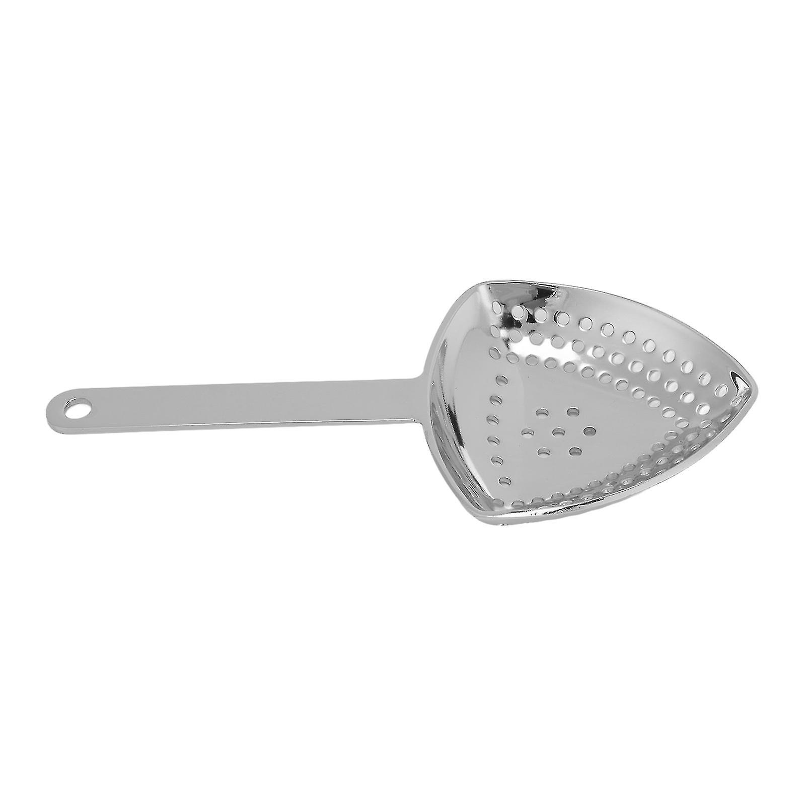 Triangular Cocktail Strainer - No Breakage, Anti-Rust, Fine Filtration, Decorative and Ice Strainer for Bar and Home Mixology(Mirror Finish)