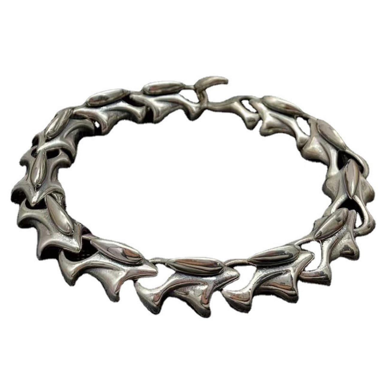 Bracciale chiglia in argento sterling moda uomo