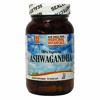 L. A .Naturals Ashwagandha, 60 Veg Caps (Pack of 1)