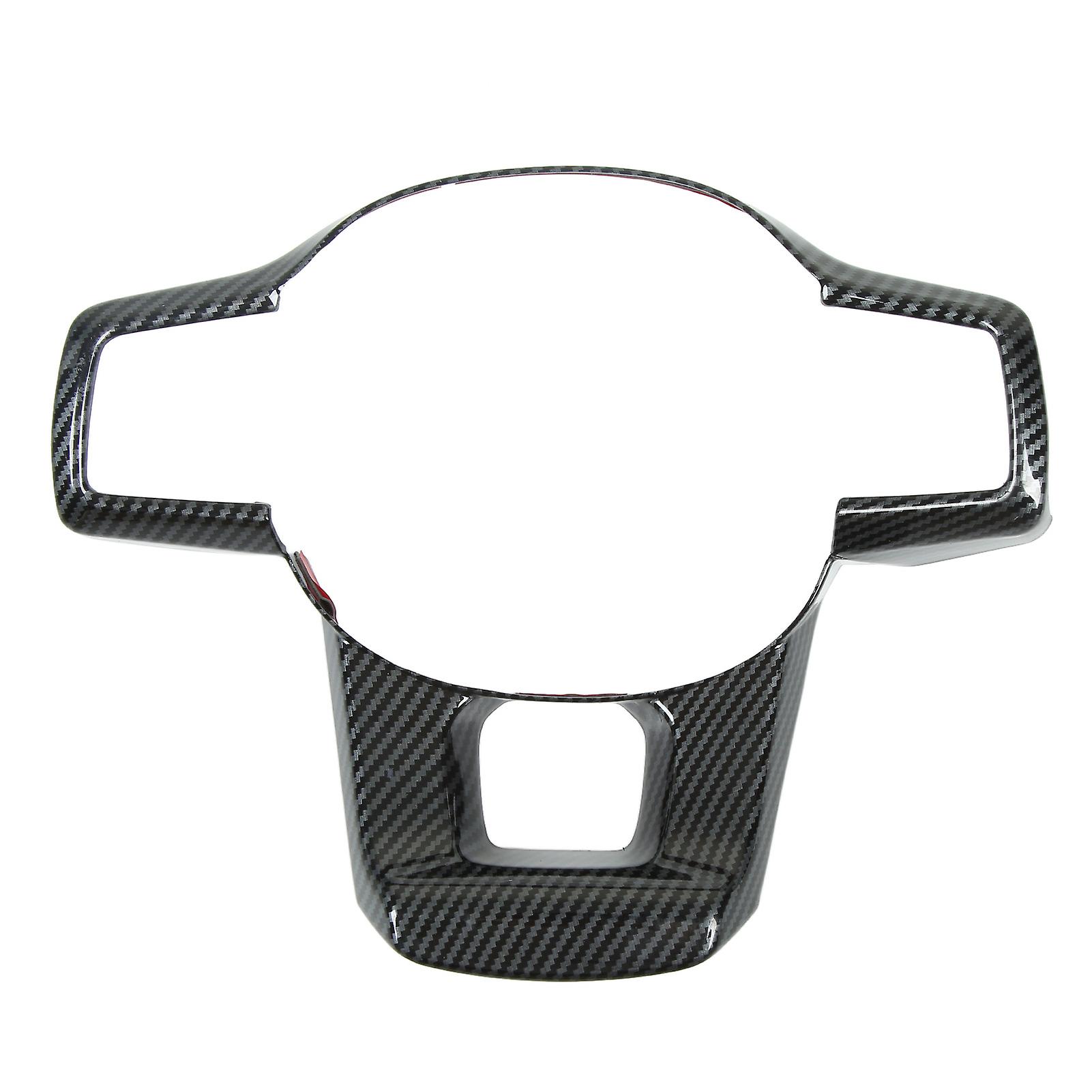 Carbon Fiber Pattern Steering Wheel Trim - Rust Proof for Kia Carnival KA4 2021+