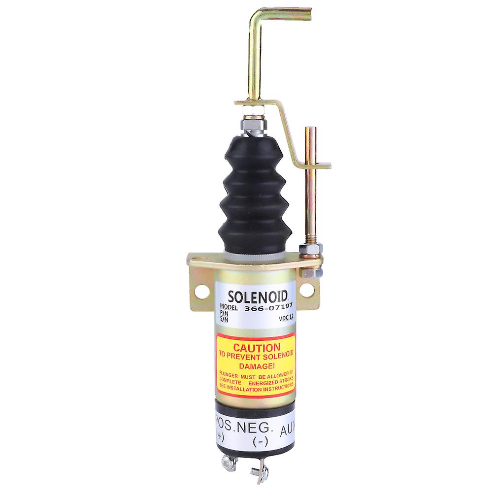 Électrovanne d'arrêt de carburant 366-07197 SA-3405T pour générateur électrique 12 V