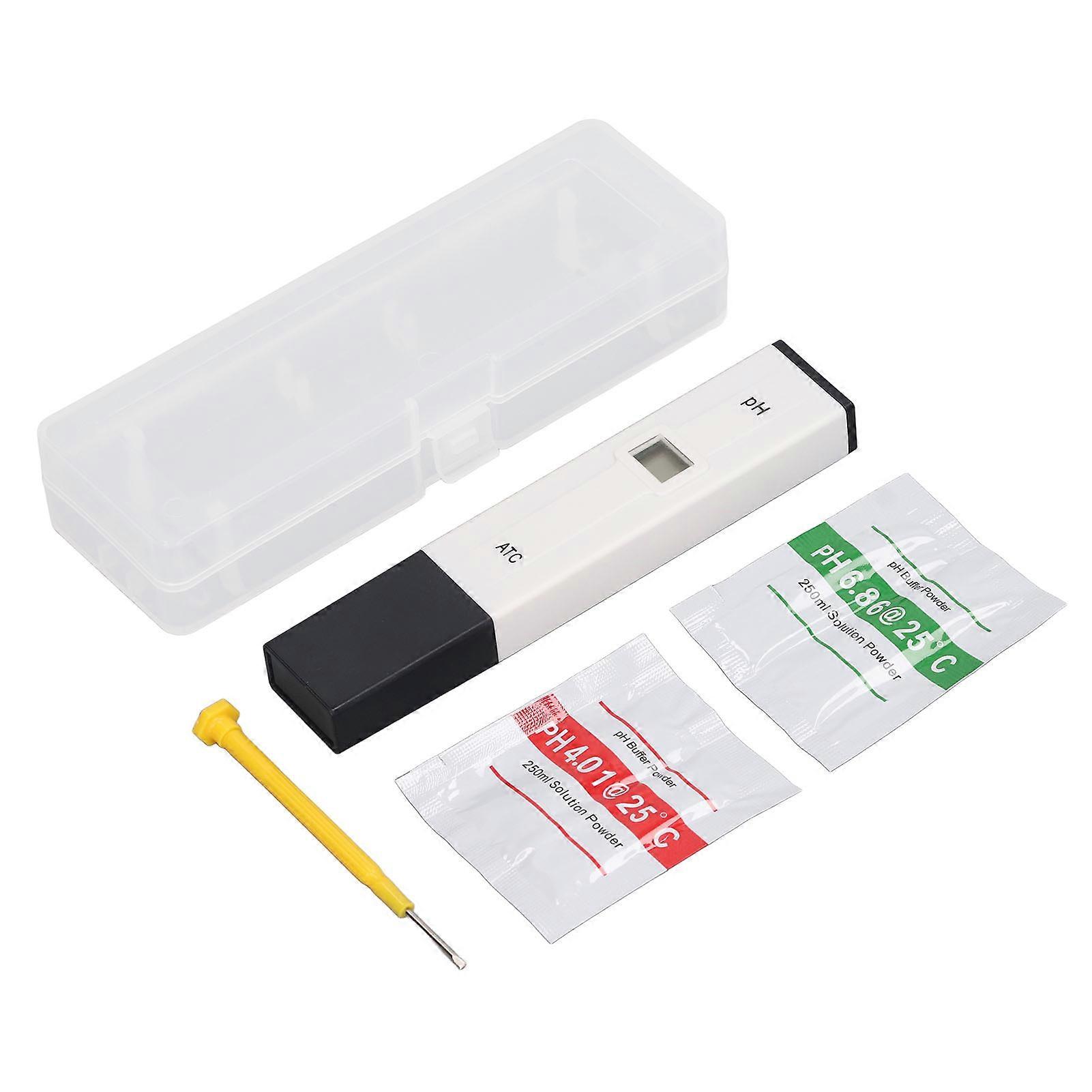 PH Test Pen Digital pH Meter 0.00-14.00 High Accuracy Probe