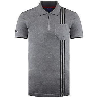 Adidas Originals Porche 911 Mens Cotton Pique Polo Shirt Top Grey AJ8112 R2C