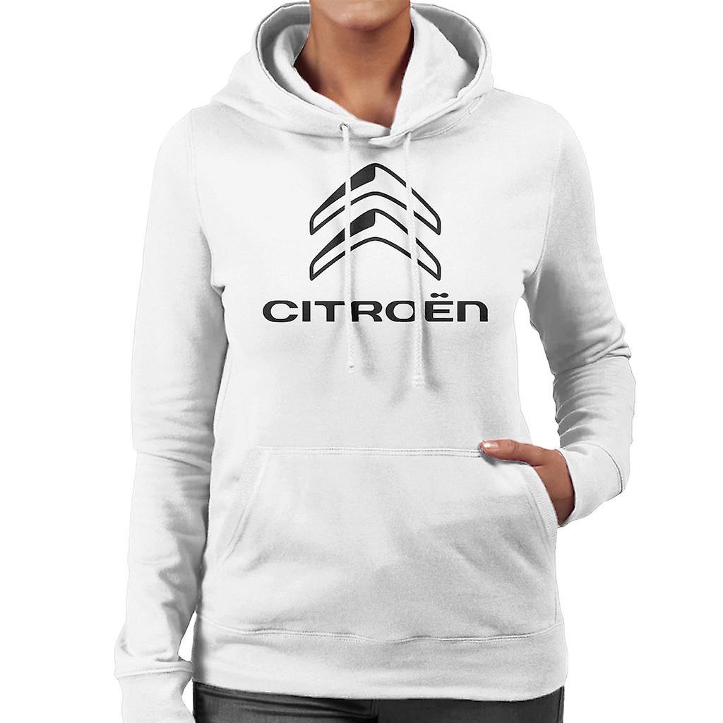 Citroen 2016 Svart Logo Dame Hettegenser