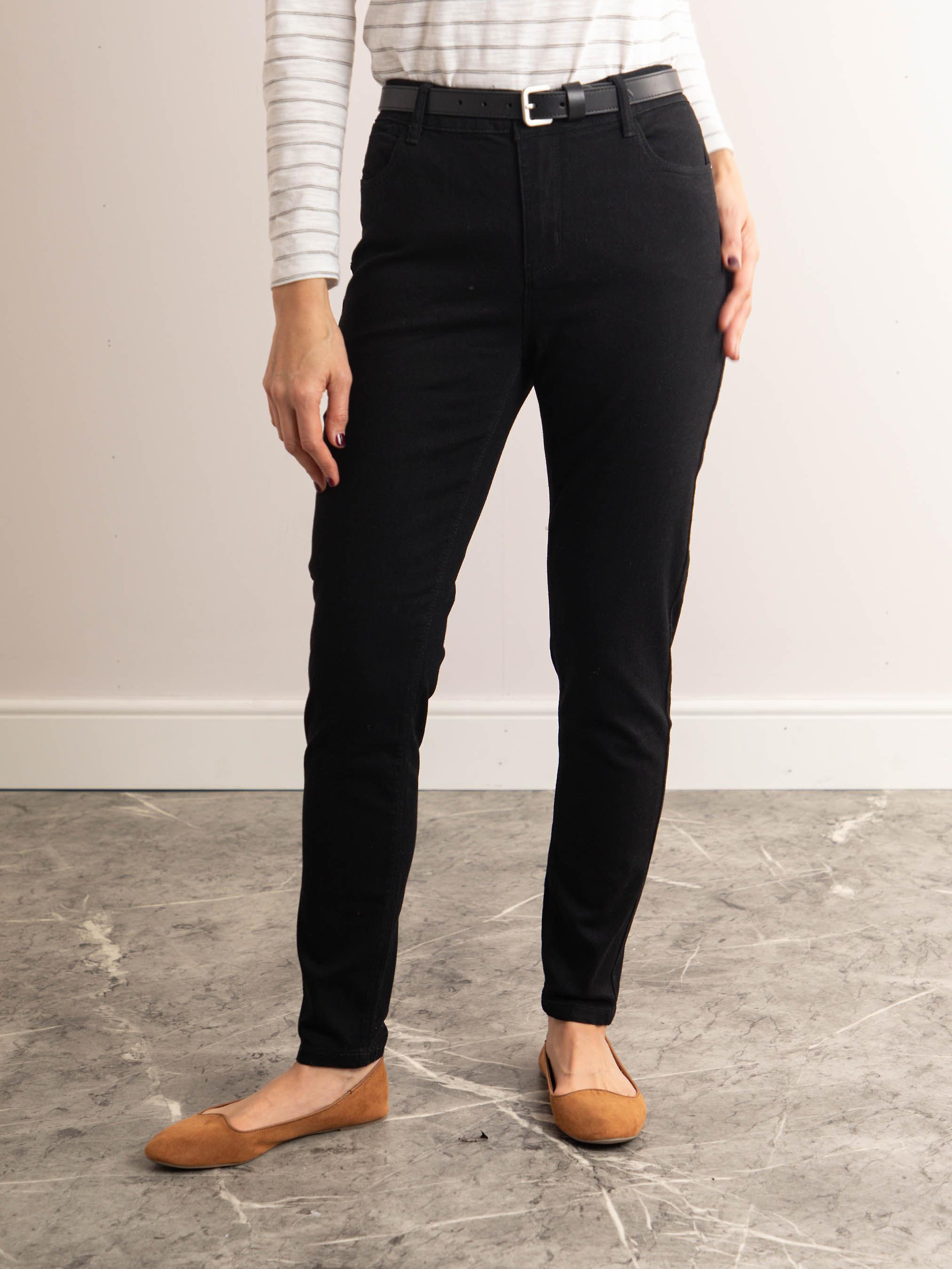 Super Stretch Slim Fit Jeans in Black