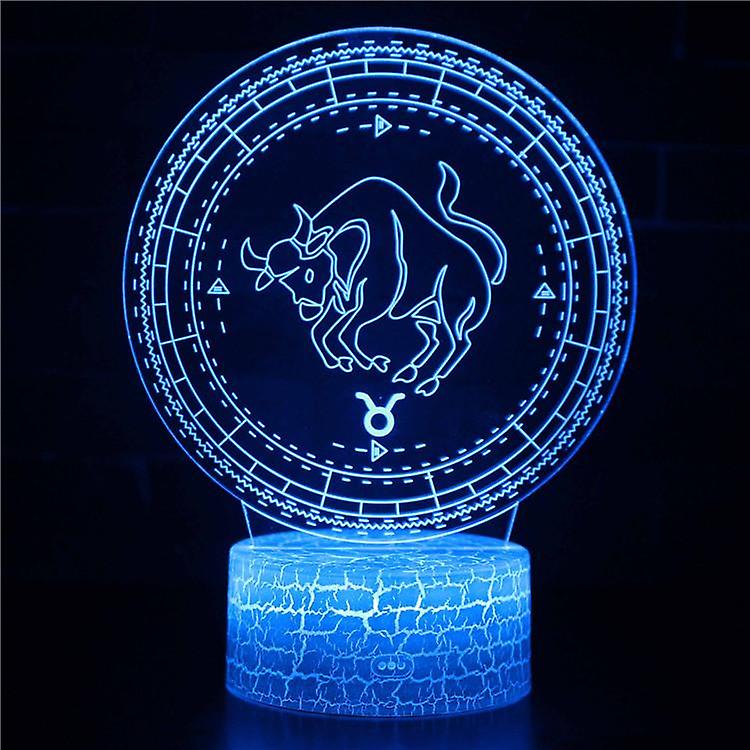 3D Touch Light Night 7 colors remote control Constellation #639