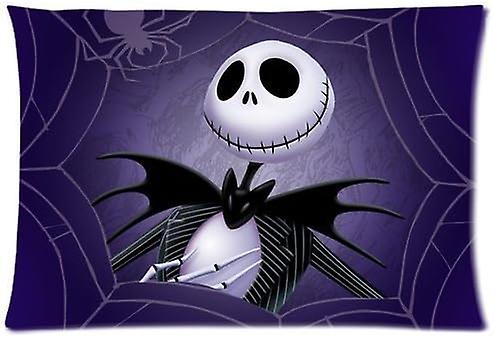 Custom Nightmare Before Christmas Pattern 02 Pillowcase Cushion Cover Design Standard Size 40x60cm Two Sides AB-5826