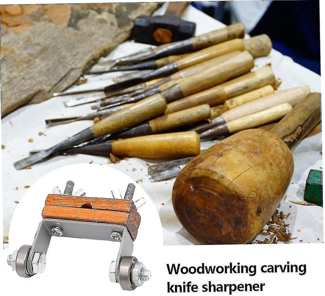 Chisel Honing Guide for Woodworking- Fixed Angle Sharpener