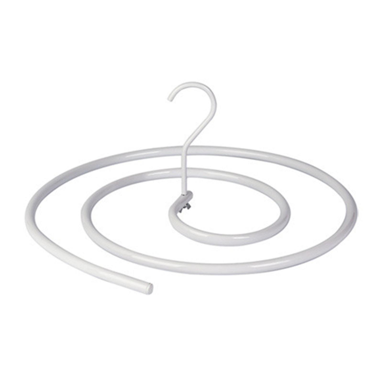 Oversized Spiral Clothes Hanger Drying Rack Creative Circular Design for Balcony and Home Use Durable Metal Structure Space-Saving for Quilts and Clot