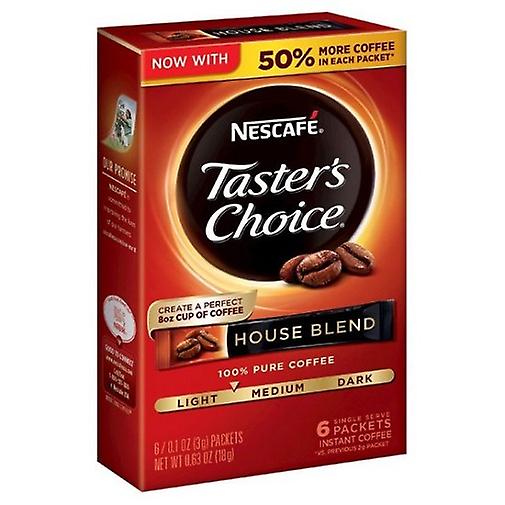 Nescafe Taster's Choice House Blend Instant Coffee Beverage Singles