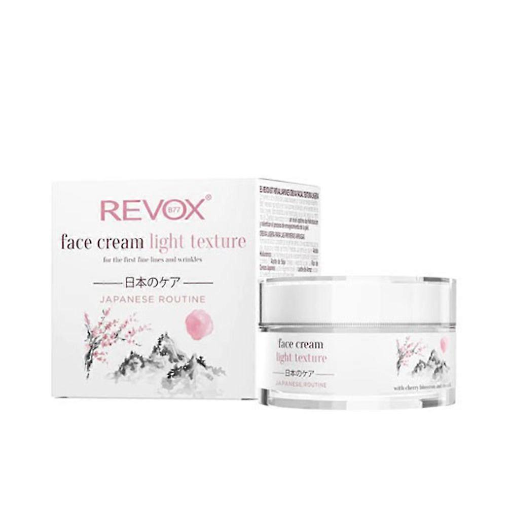 REVOX B77 JAPANESE RITUAL facial cream light texture 50 ml