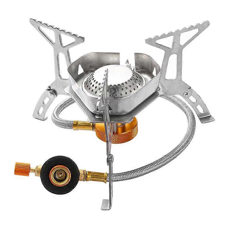 3000W Portable Foldable Windproof Gas Stove Split Cooker with Ignition