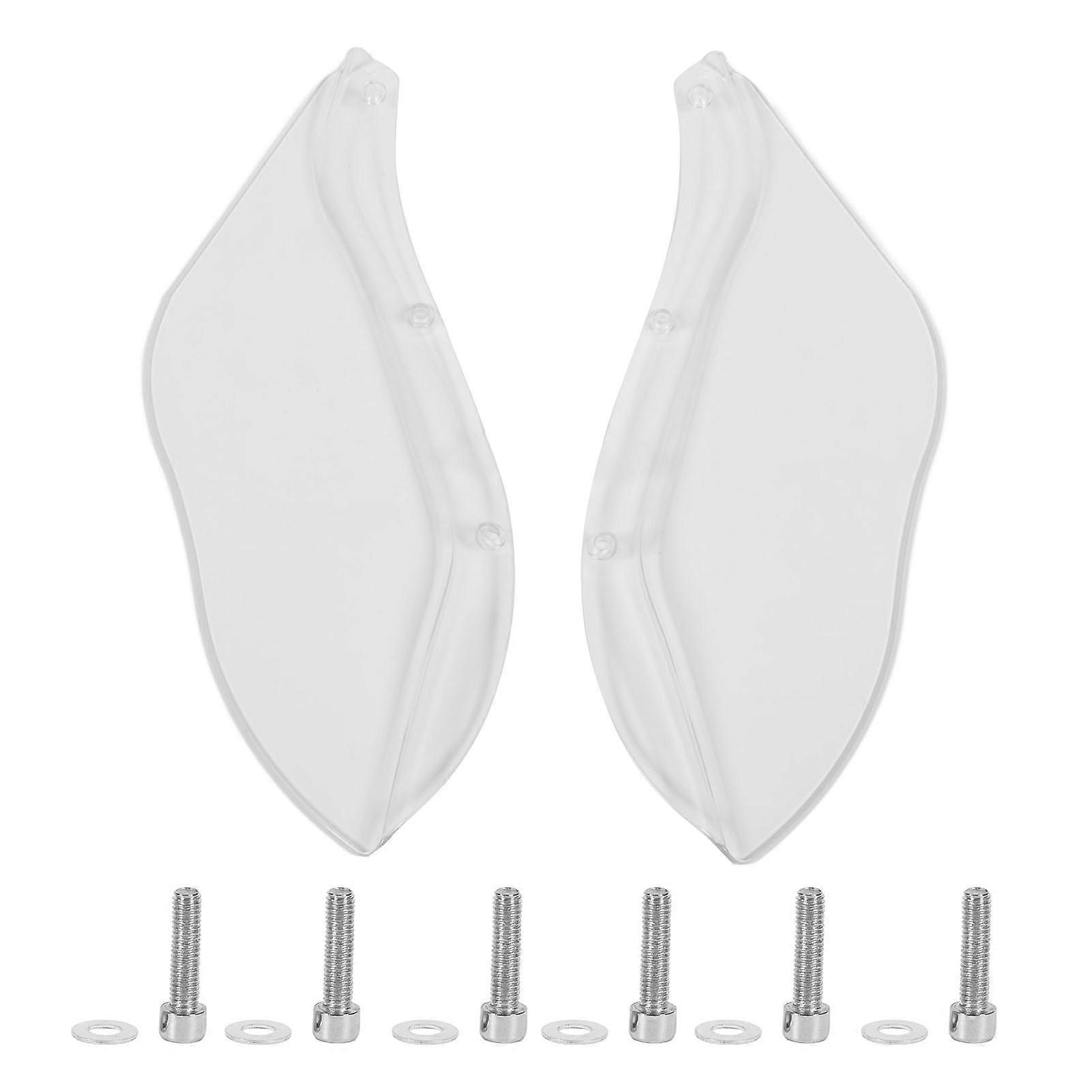 Side Wing Windshield Left Right Air Deflector Fairing for CVO FLHTCSE FLHTCSE2 FLHXSE FLHTCUSE EFI FLHTCI FLHTC Transparent E2U311