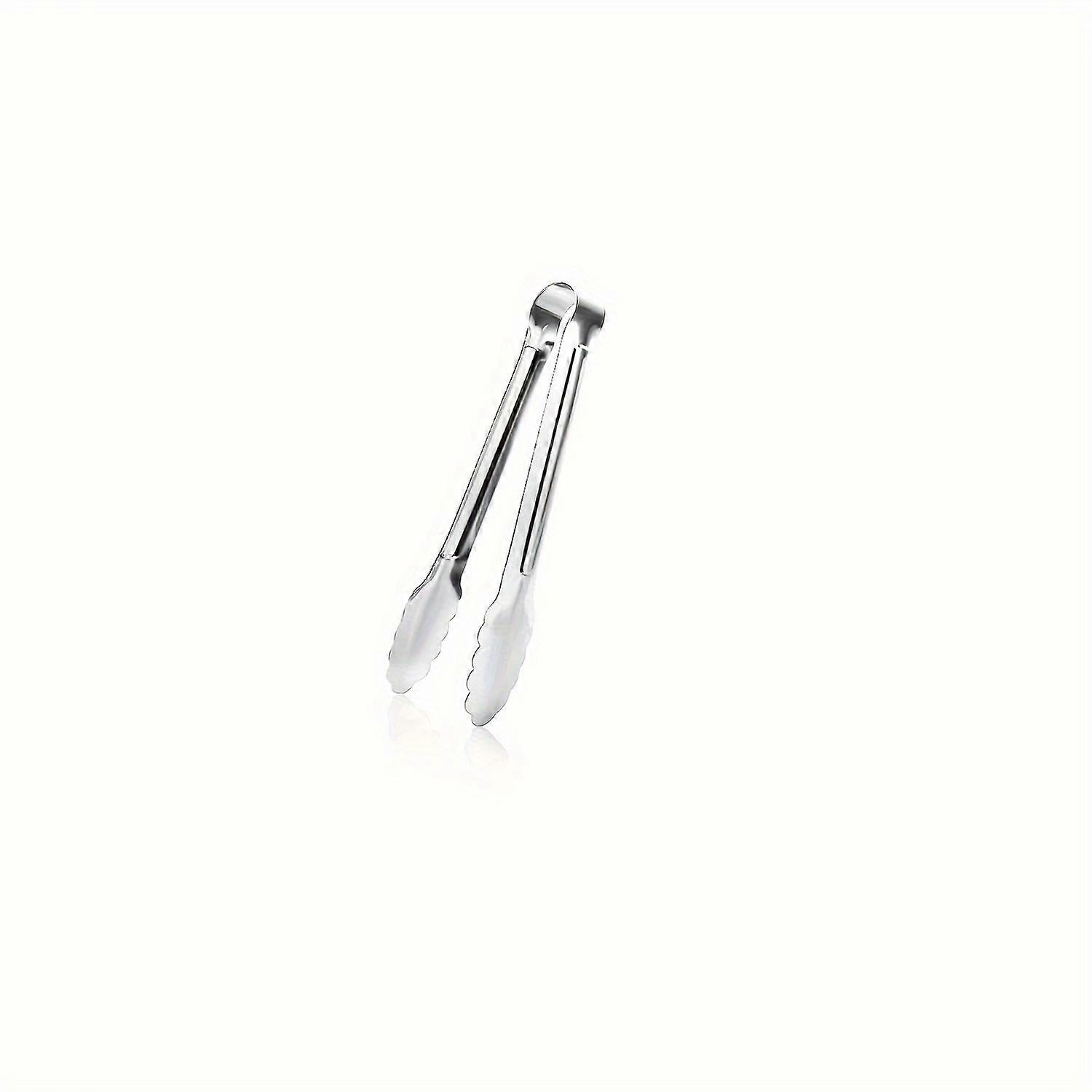 5-Pack Mini Stainless Steel Serving Tongs - Multipurpose Kitchen Tool for Sugar, Appetizers & More - Durable, Rust-Resistant, Ideal for Parties, Dinne