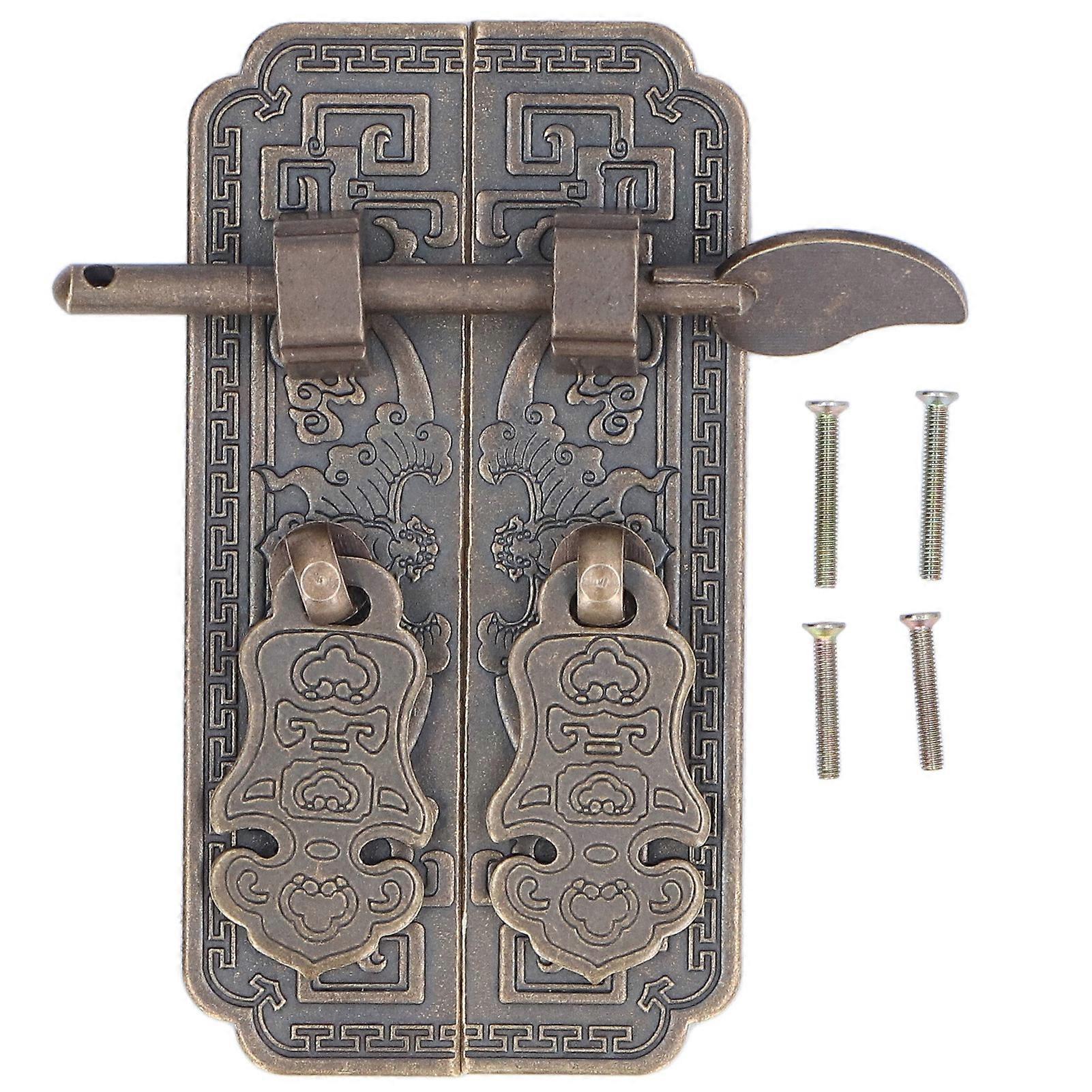 Brass Cabinet Handle with Retro Bat Pattern, Chinese Style for Wardrobes or Drawers