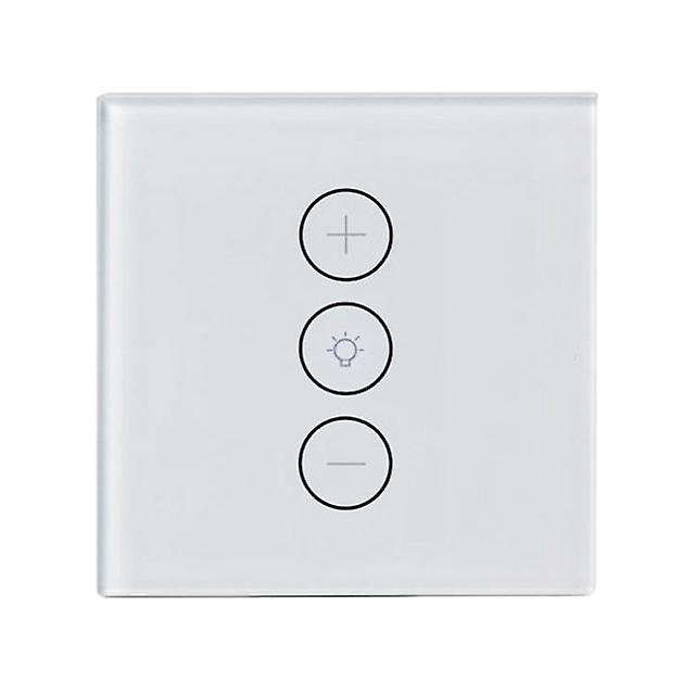 Wifi Switch Button,tuya Intelligent App Remote Sensor Led Dimmer Light Wall Press Dimmer Eu Standard Switch Sensor