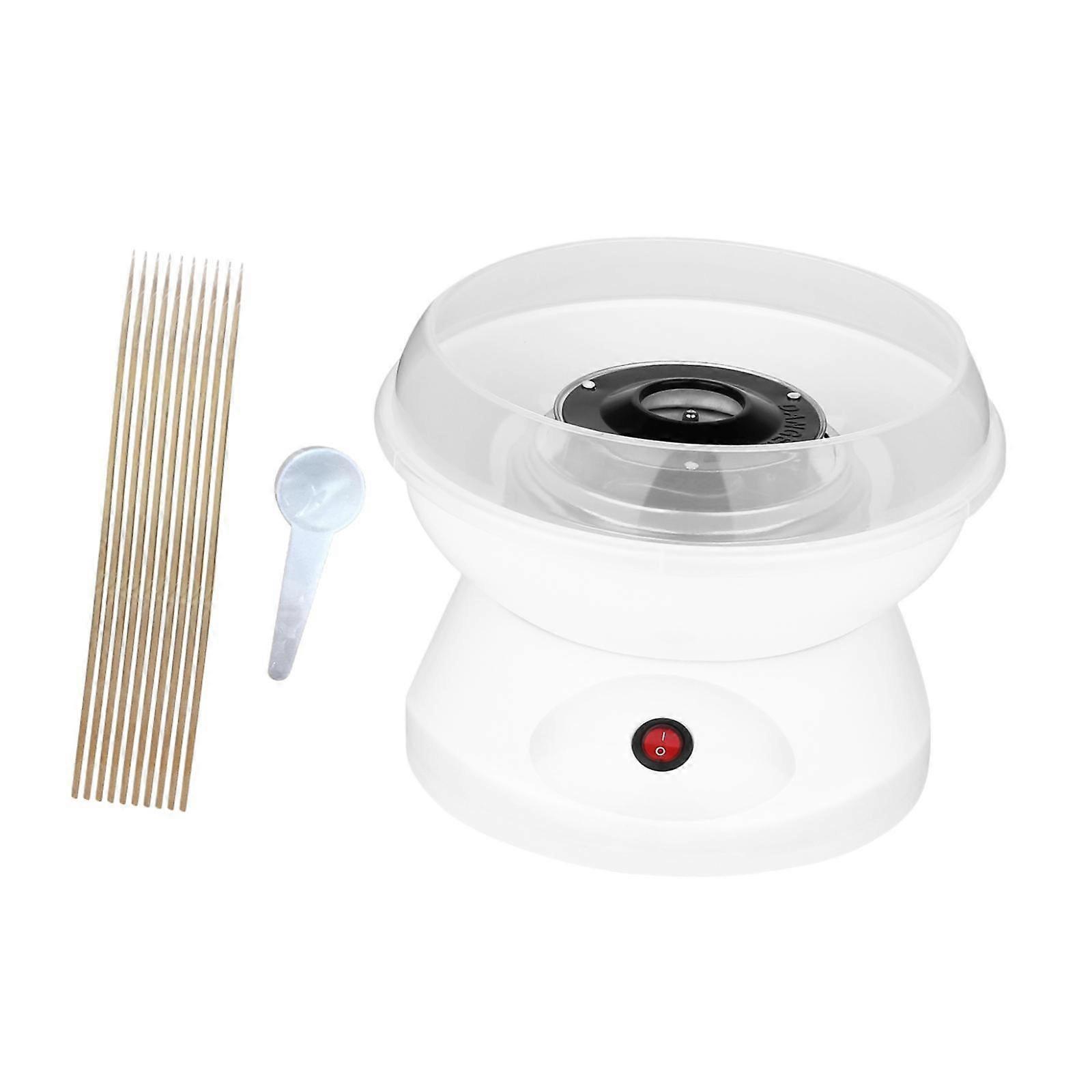 Electric Mini Candy Maker Candy Floss Machine for Home Household Kids White