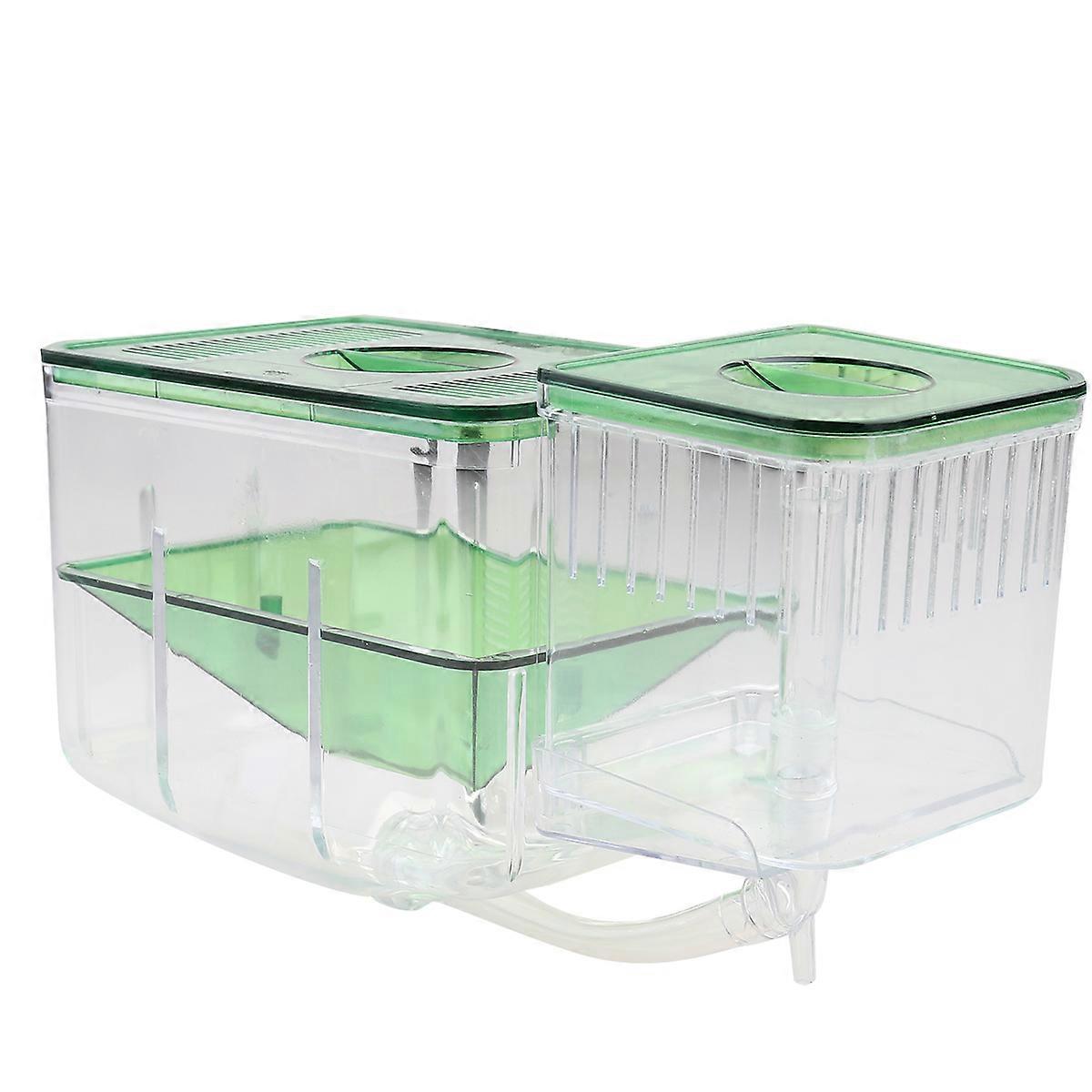 Self-guided Incubator Box Isolation Box Fish Breeding Tank Hatching Box Fish Seedlings Case for Aquarium Fish Tank Home