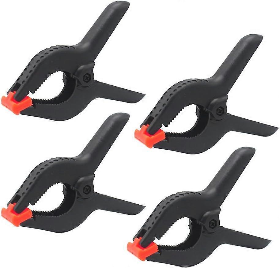 4 pcs 6 Inch Clamps Universal Clips for Studio Tissue Paper Muslin Backdrop, Heavy Duty Spring Clamps, Carpentry Spring Clamps.