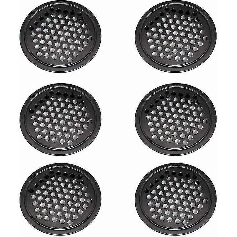 6 قطع الفولاذ المقاوم للصدأ التهوية مصبغة خزانة التهوية مصبغة - 60mm تهوية مصبغة جولة المطبخ تهوية مصبغة - Yvan