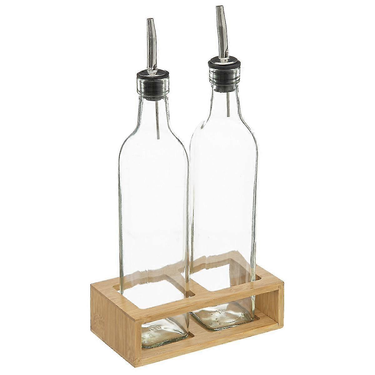 2024 Bamboo oil/vinegar set - 2 bottles