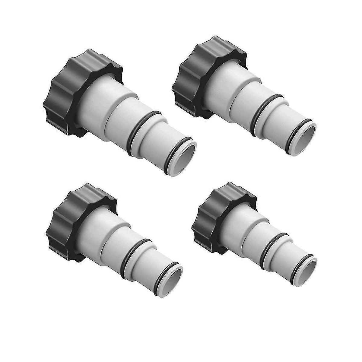 Hose Adapter A W/collar For Threaded Connection Pumps For Plunger Valve Pool Drain Swimming Pool Re