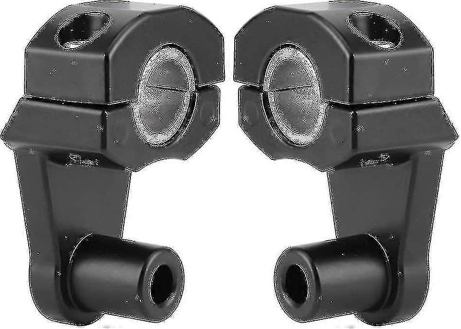 Handlebar Riser Bracket, 2pcs 22mm/28mm Universal Pivoting Motorcycle Handlebar Riser Bracket Clamp Cnc Aluminum Handlebar Risers(2pcs Xxf
