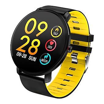 Melanda Sport Smartwatch IP68 - Fitness Sport Activity Tracker Silicone Strap Watch iOS Android Yellow