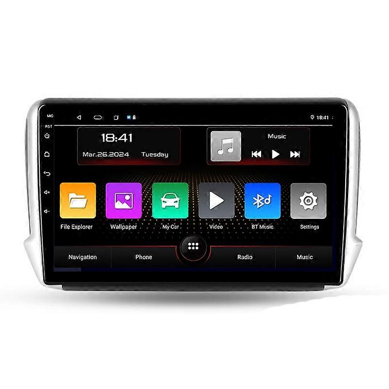 Car Radio For Peugeot 2008 1 2013 - 2020 Multimedia Video Player WIFI Navigation