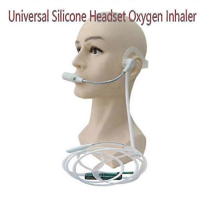 Headset Nasal Type Oxygen Cannula Soft-contact Nasal Oxygen Cannula