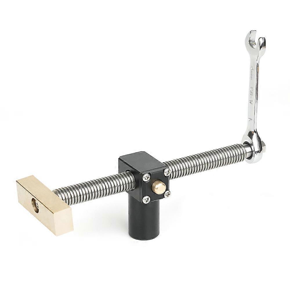 Woodworking Fast Fixed Clip Clamp Fixture Adjustable Workbench Vise Joinery Work Piece Clamper Carpenter Workbench Clamping Tool for 20mm Desktop Hole