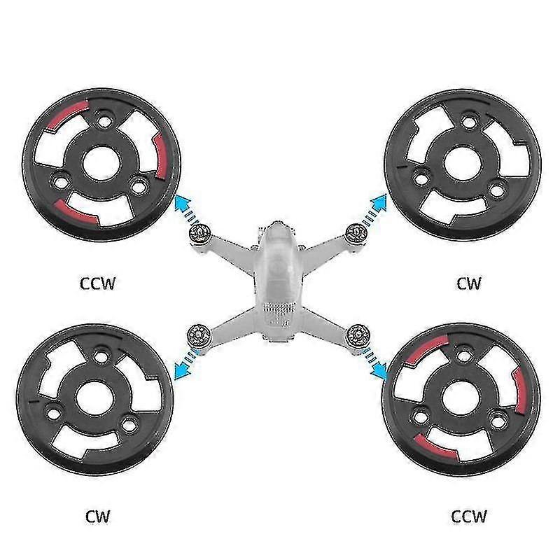 Fpv Combo Propellers Engine Base Seat Fpv Propeller + Reverse Propeller Station Peddle 2 Pairs Ofcw+ccw