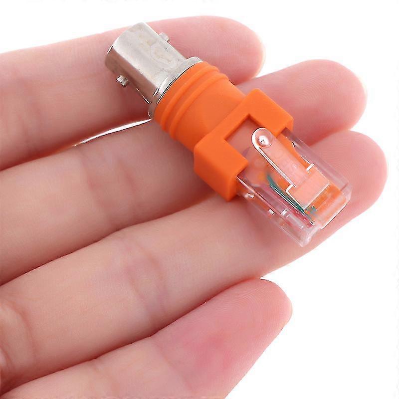 1szt Bnc żeński do Rj45 Męski koncentryczny łącznik cylindryczny Adapter