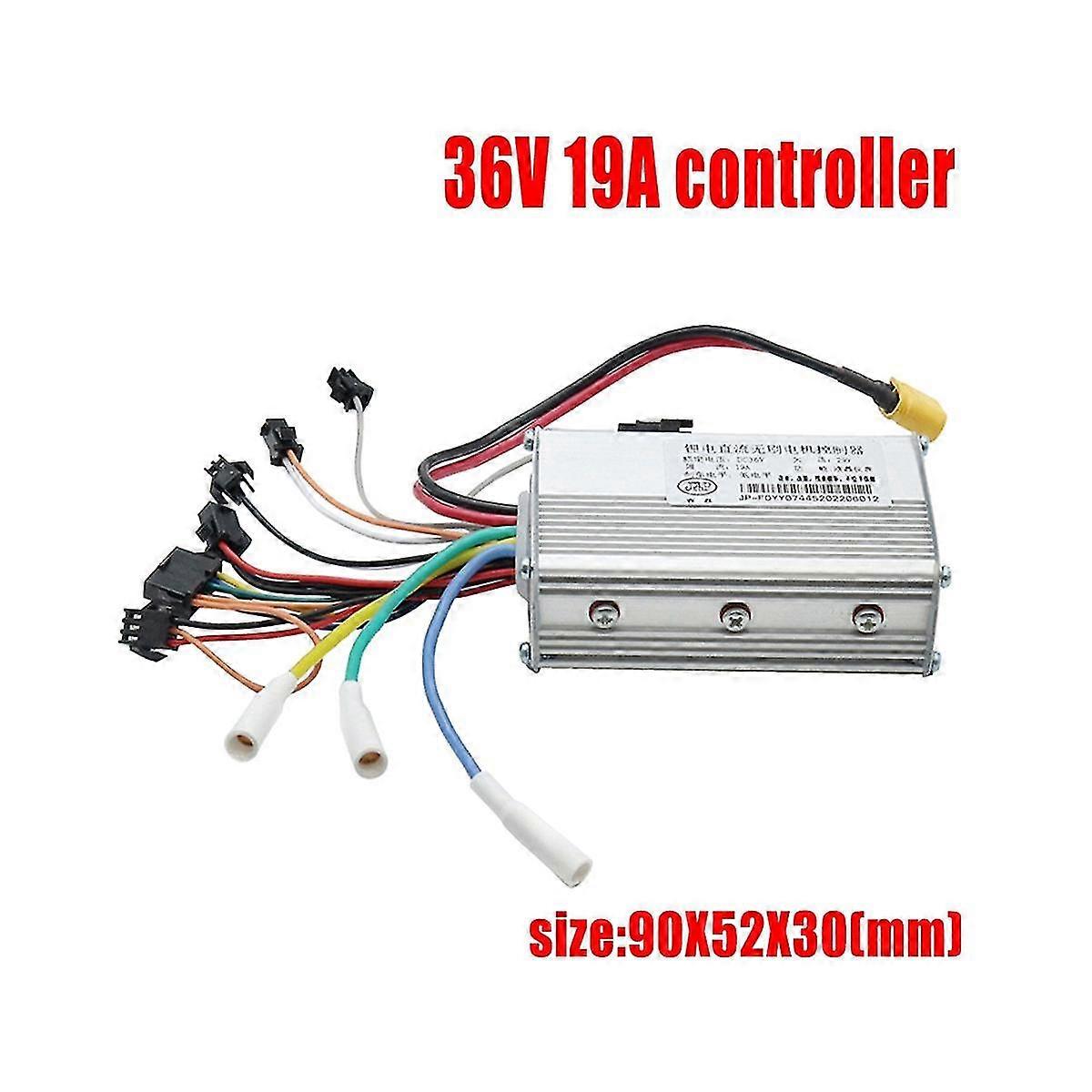 36v Universal Dashboard Meter With Brushless Controller No Hall Motor For Electric Scooter Accessories(round Head 6pin)