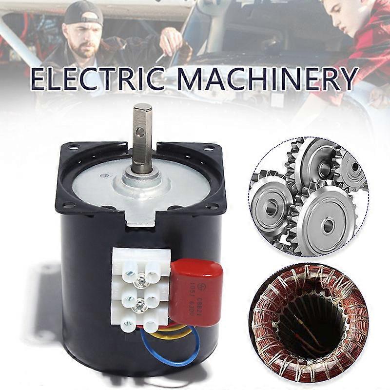 Reversible Gear AC Motor Permanent Magnet Electric Low Speed 2.5r/Min 220V 14W