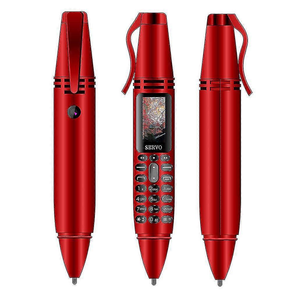 Mini Cell Phone Pen Style Bluetooth Dialer Tiny Screen Mobile Phone Support Gsm