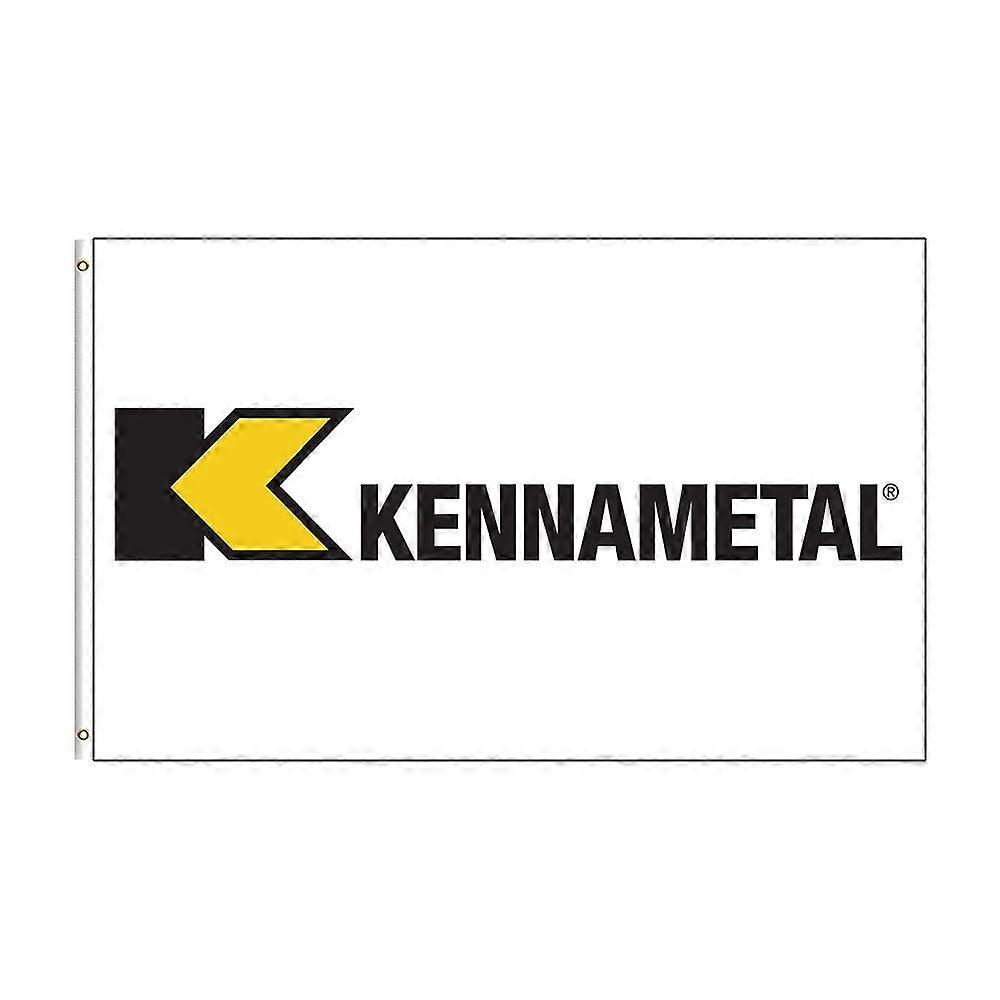Spanduk Alat Cetak Poliester Bendera Kennametals 3X5 untuk Dekorasi 1
