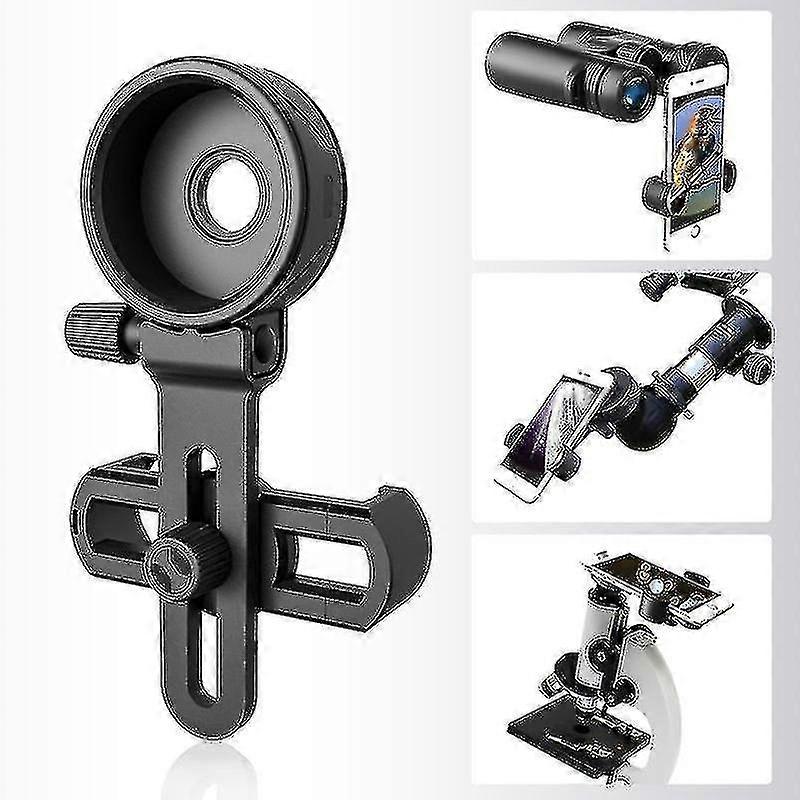 Universal Cell Phone Adapter Bracket Clip Mount Soft Rubber Material For Binocular Monocular Spotting Scope