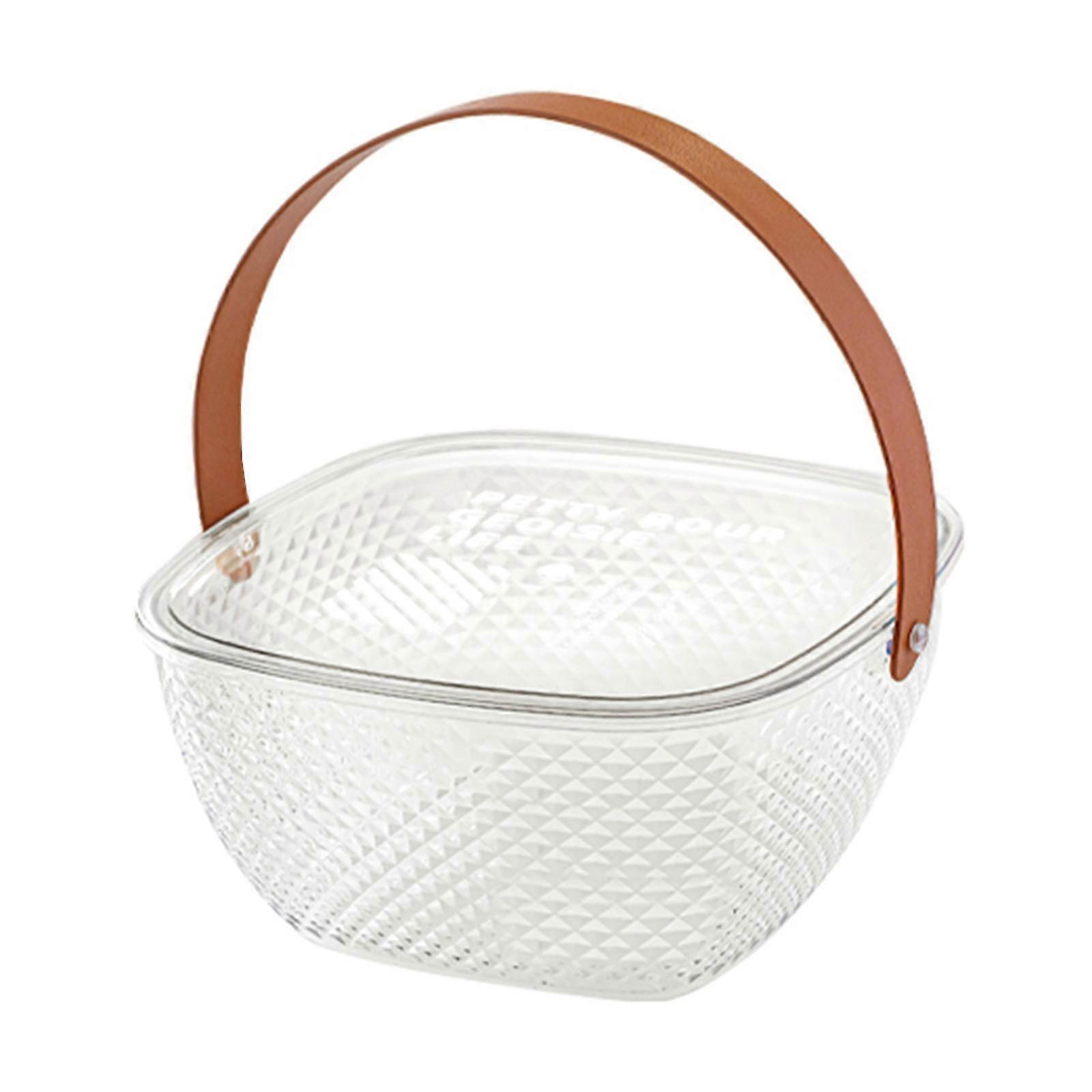 Multi-functional Portable Fruit And Vegetable Basket Can Be Used As Ice Bucket