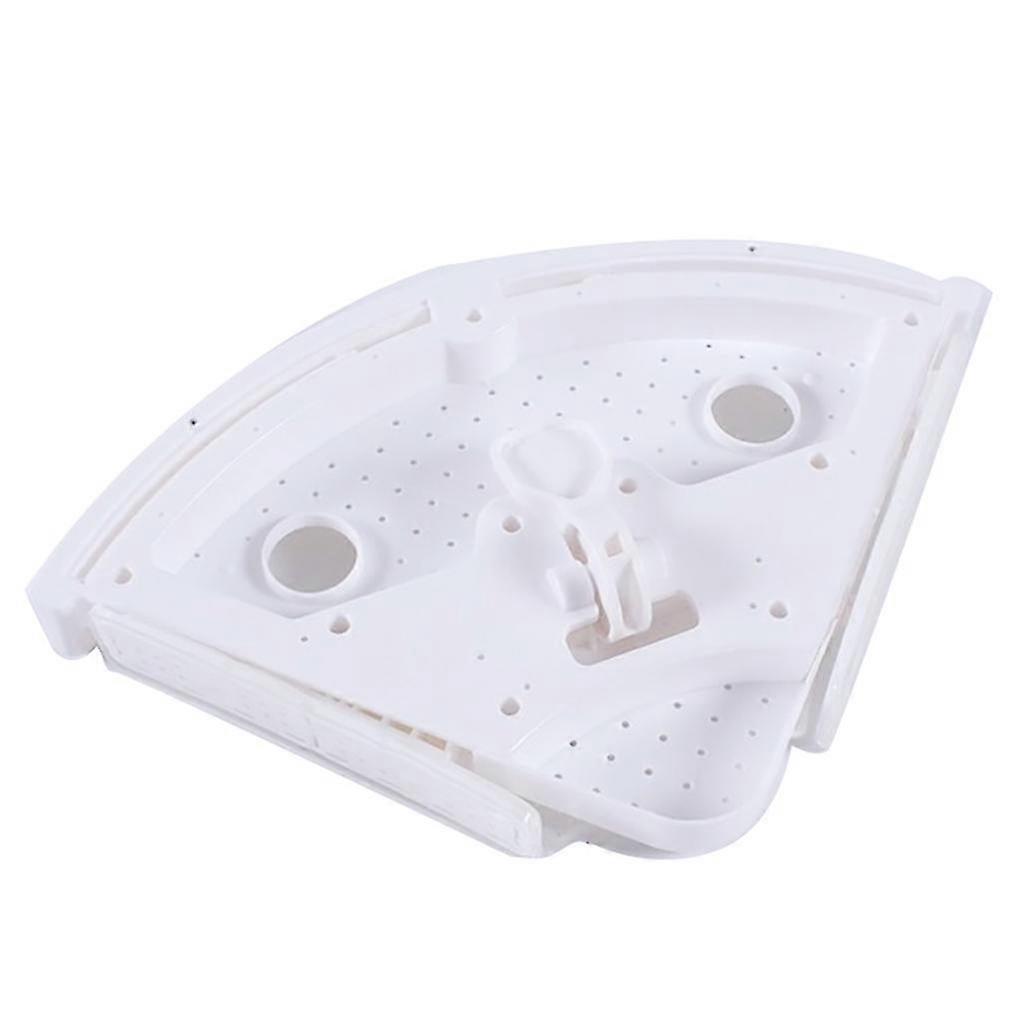 Corner Shelf Suction Cup Storage Rack Triangular Wall Organizer